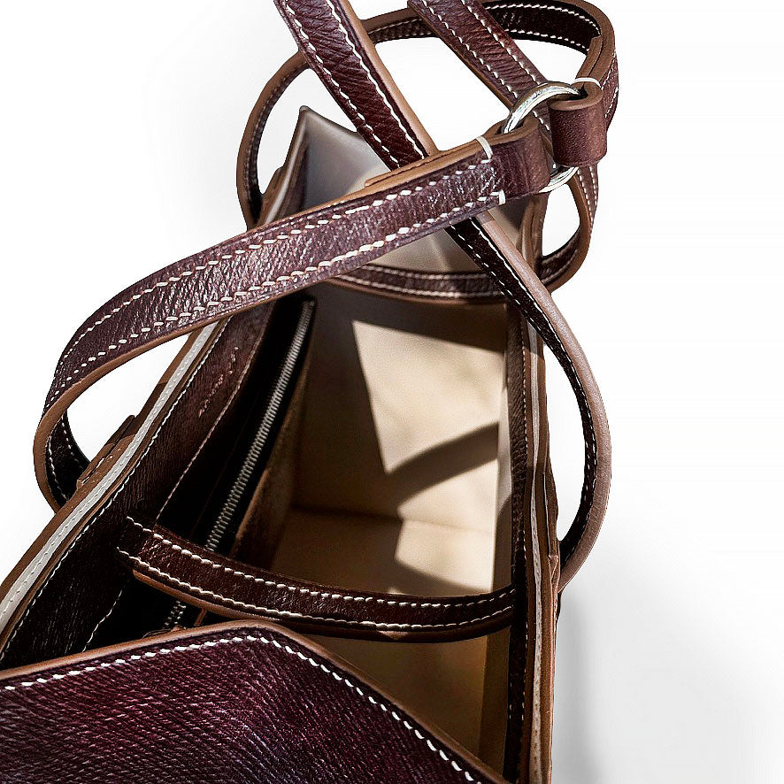 ANTIBES TOTE RUSSIAN LEATHER