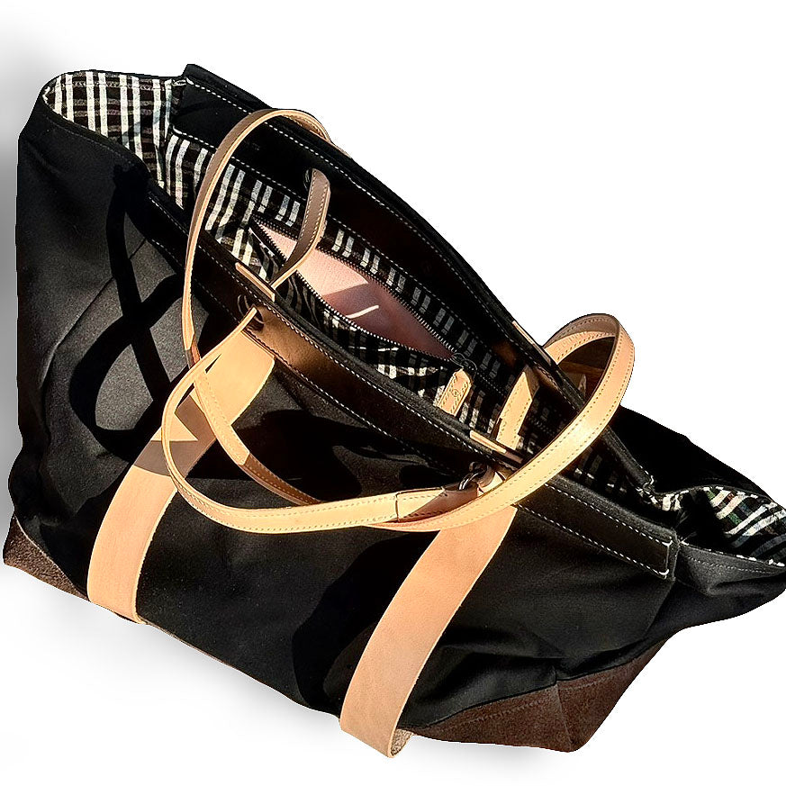 MARSEILLE BLACK SMALL TOTE