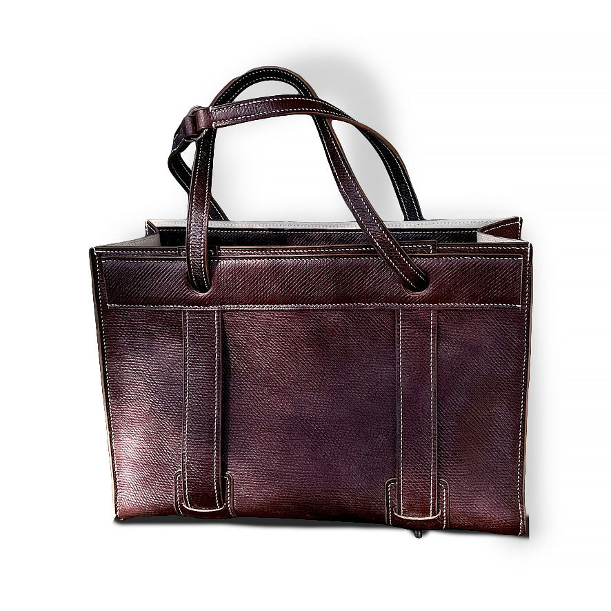 ANTIBES TOTE RUSSIAN LEATHER