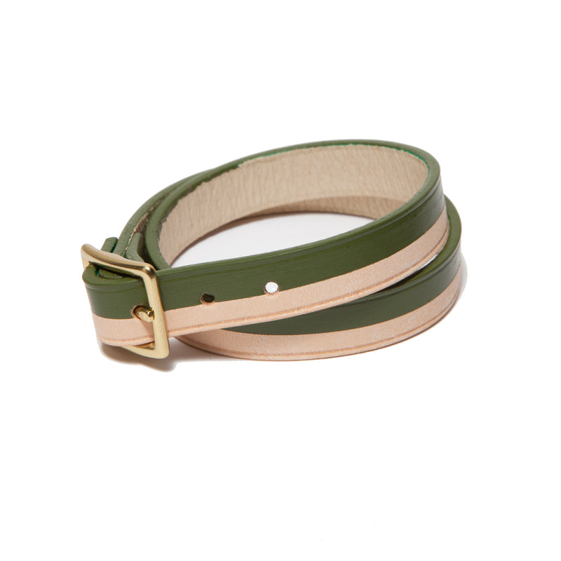 BORA-BORA DOUBLE WRAP BRACELET NATURAL/AVO (LIMITED EDITION)