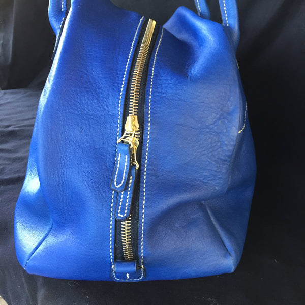 ONE-OFF - LONDON BAG - COBALT ESSEX