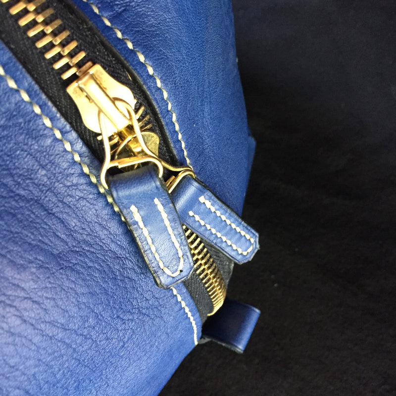 ONE-OFF - LONDON BAG - COBALT ESSEX