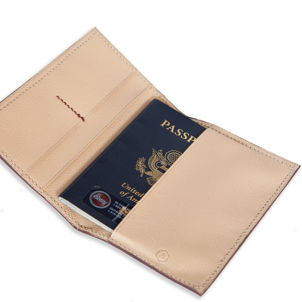 NOMAD - PASSPORT HOLDER - BUTTERO/CHEVRE